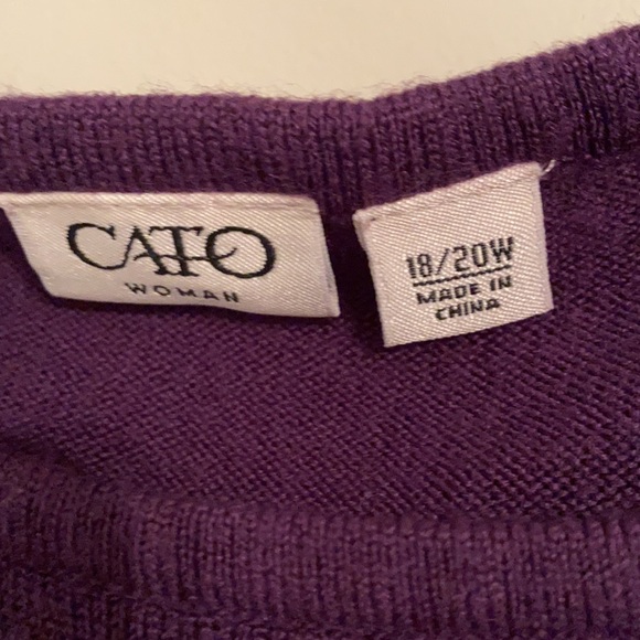 Women’s Cato jacket and sweater combo 18/20 Purple - Picture 5 of 7